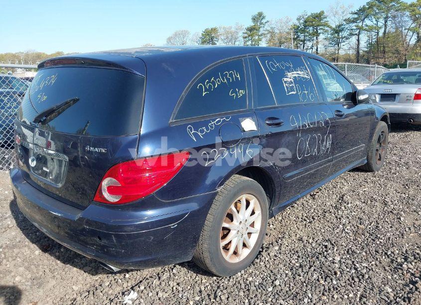 Photo 4 of 2006 Mercedes-benz R 350 4MATIC (VIN 4JGCB65E36A032213)