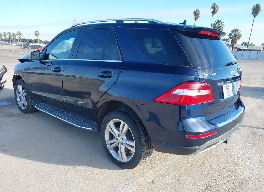 Photo 3 of 2015 Mercedes-benz Ml 250 BLUETEC 4MATIC (VIN 4JGDA0EB4FA495049)
