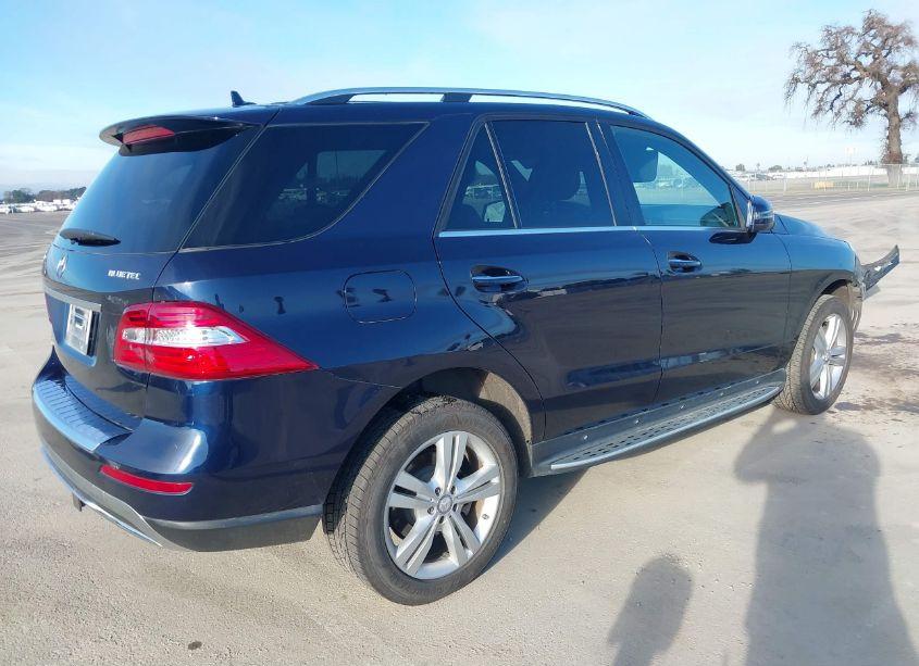 Photo 4 of 2015 Mercedes-benz Ml 250 BLUETEC 4MATIC (VIN 4JGDA0EB4FA495049)