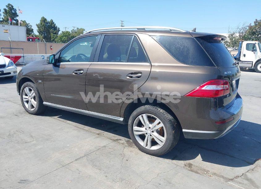 Photo 3 of 2012 Mercedes-benz Ml 350 BLUETEC 4MATIC (VIN 4JGDA2EB0CA082259)