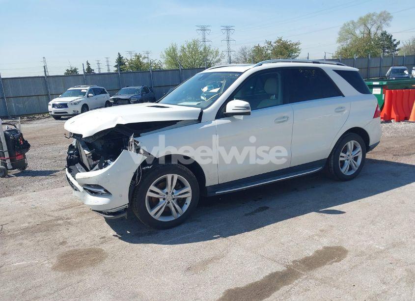 Photo 2 of 2013 Mercedes-benz Ml 350 BLUETEC 4MATIC (VIN 4JGDA2EB0DA201610)