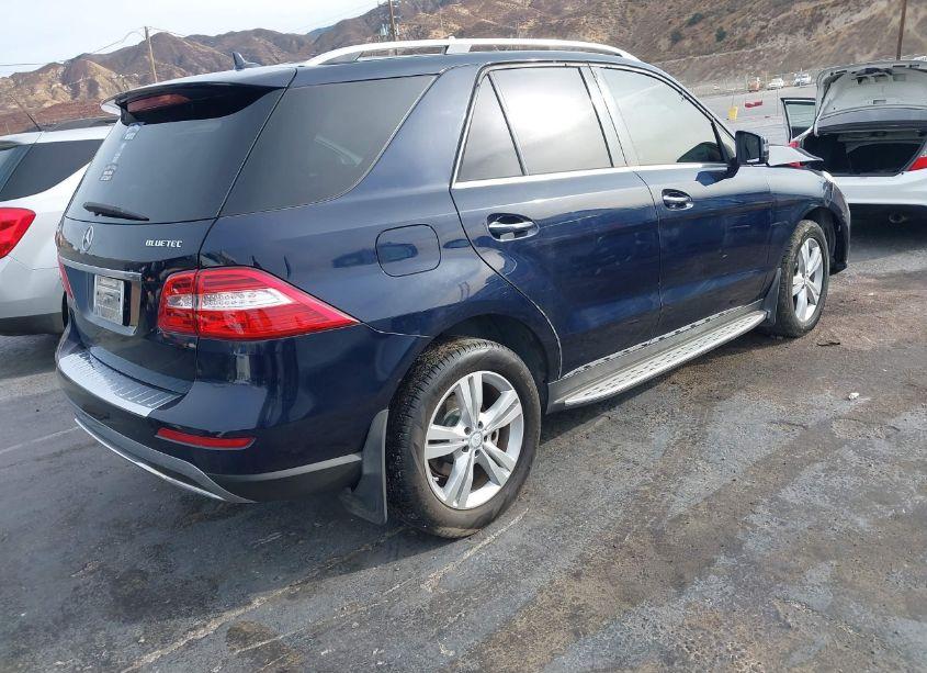 Photo 4 of 2014 Mercedes-benz Ml 350 BLUETEC 4MATIC (VIN 4JGDA2EB0EA318802)