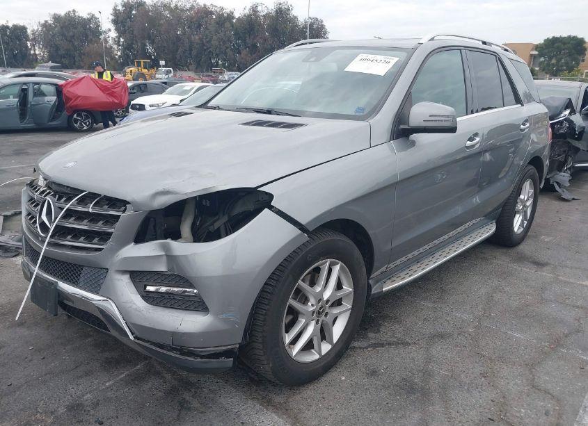 Photo 2 of 2014 Mercedes-benz Ml 350 BLUETEC 4MATIC (VIN 4JGDA2EB1EA290458)