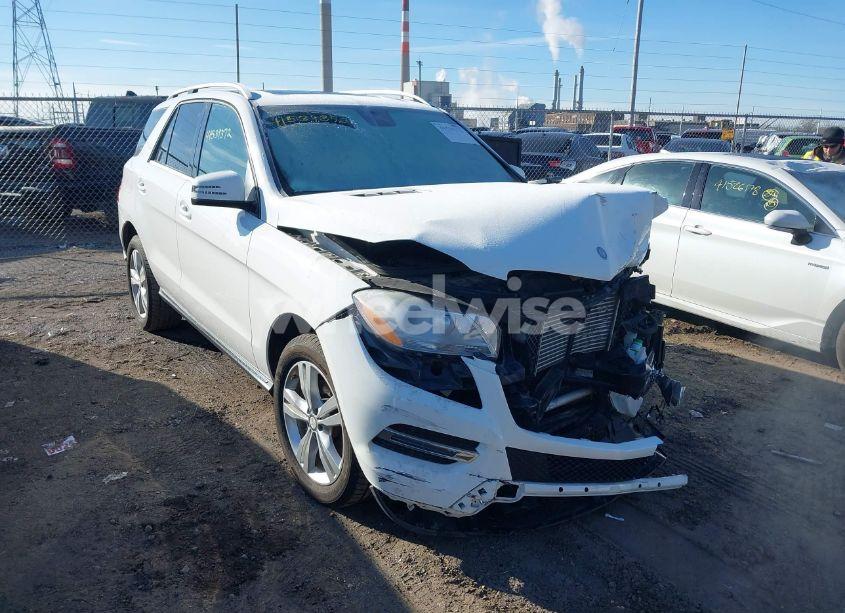 2014 Mercedes-benz Ml 350 BLUETEC 4MATIC (VIN 4JGDA2EB2EA302665) main photo