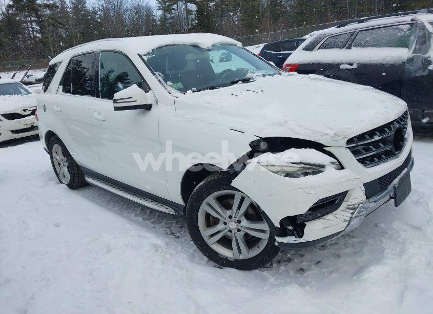 2014 Mercedes-benz Ml 350 BLUETEC 4MATIC (VIN 4JGDA2EB2EA383991) main photo