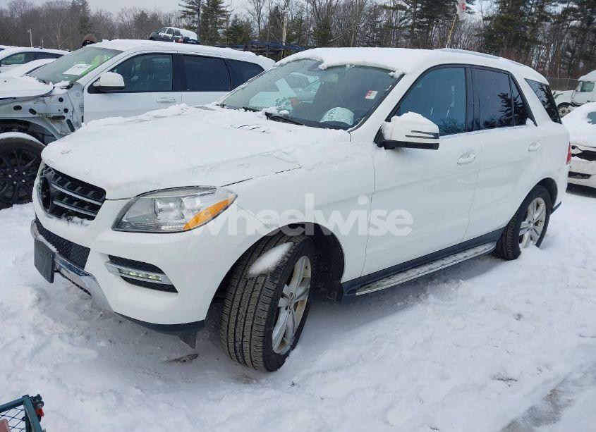 Photo 2 of 2014 Mercedes-benz Ml 350 BLUETEC 4MATIC (VIN 4JGDA2EB2EA383991)