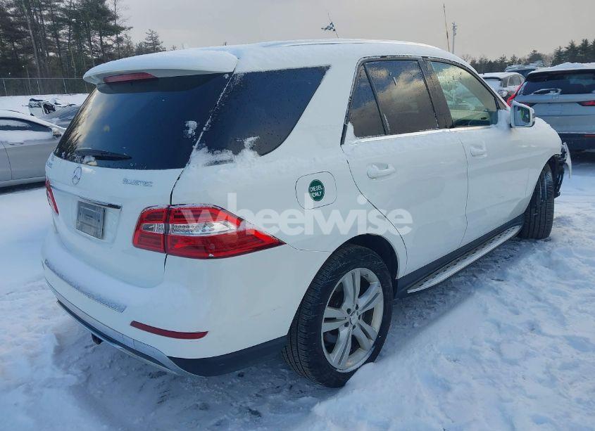 Photo 4 of 2014 Mercedes-benz Ml 350 BLUETEC 4MATIC (VIN 4JGDA2EB2EA383991)