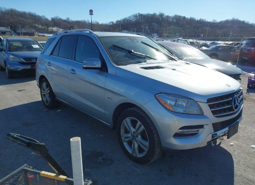 2012 Mercedes-benz Ml 350 BLUETEC 4MATIC (VIN 4JGDA2EB3CA033184) main photo
