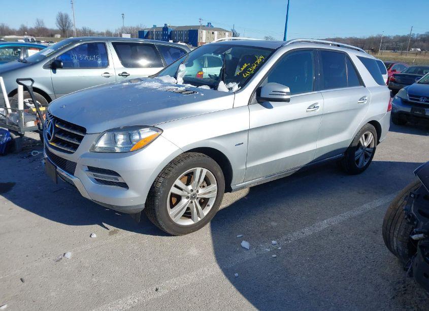 Photo 2 of 2012 Mercedes-benz Ml 350 BLUETEC 4MATIC (VIN 4JGDA2EB3CA033184)