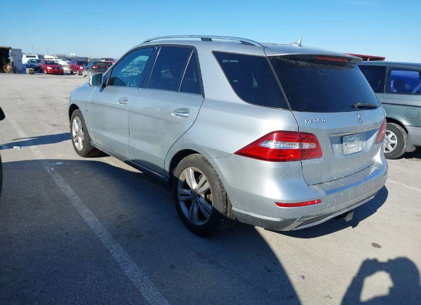Photo 3 of 2012 Mercedes-benz Ml 350 BLUETEC 4MATIC (VIN 4JGDA2EB3CA033184)