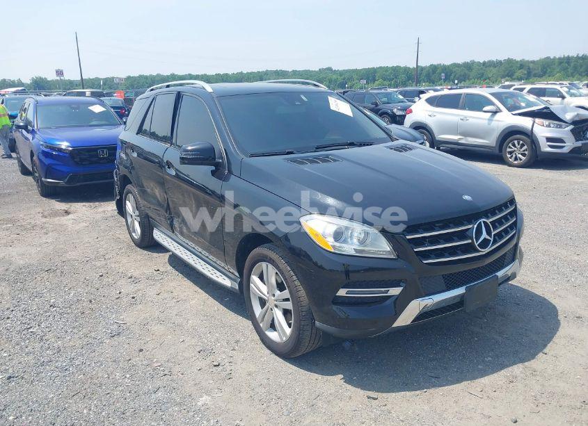 2014 Mercedes-benz Ml 350 BLUETEC 4MATIC (VIN 4JGDA2EB3EA416030) main photo