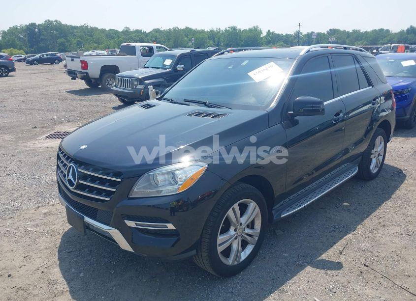 Photo 2 of 2014 Mercedes-benz Ml 350 BLUETEC 4MATIC (VIN 4JGDA2EB3EA416030)