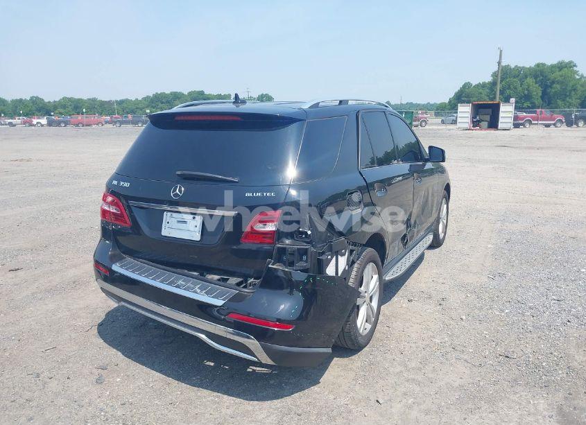 Photo 4 of 2014 Mercedes-benz Ml 350 BLUETEC 4MATIC (VIN 4JGDA2EB3EA416030)