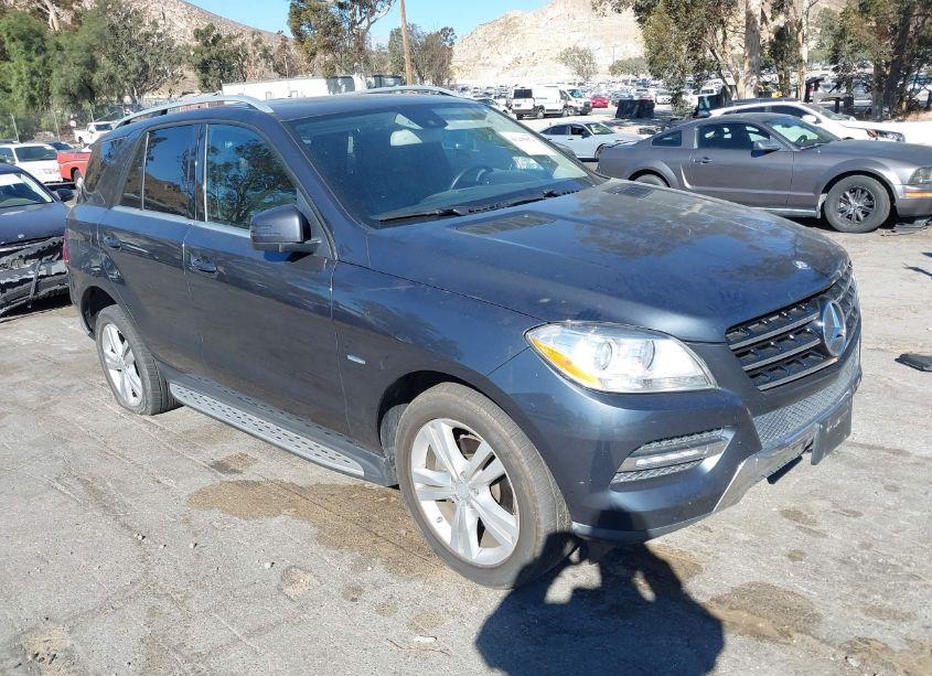 2012 Mercedes-benz Ml 350 BLUETEC 4MATIC (VIN 4JGDA2EB4CA015020) main photo