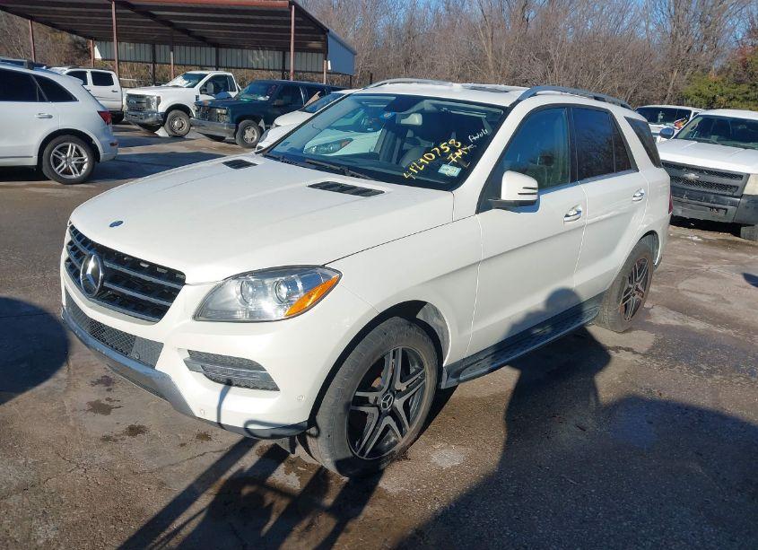 Photo 2 of 2013 Mercedes-benz Ml 350 BLUETEC 4MATIC (VIN 4JGDA2EB5DA143493)