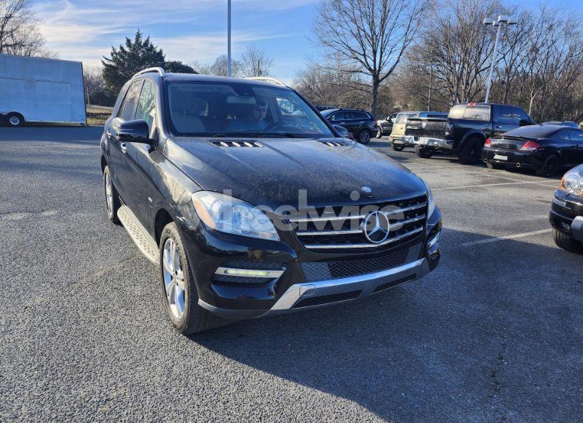 2012 Mercedes-benz Ml (VIN 4JGDA2EB6CA063618) main photo