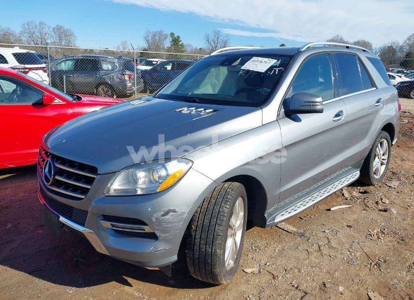 Photo 2 of 2013 Mercedes-benz Ml 350 BLUETEC 4MATIC (VIN 4JGDA2EB7DA158724)
