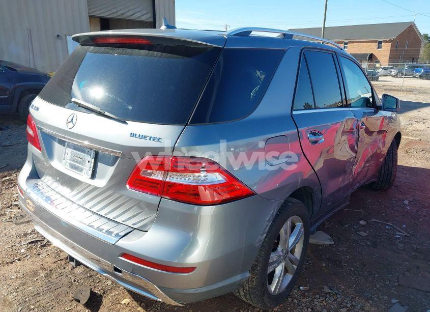Photo 4 of 2013 Mercedes-benz Ml 350 BLUETEC 4MATIC (VIN 4JGDA2EB7DA158724)