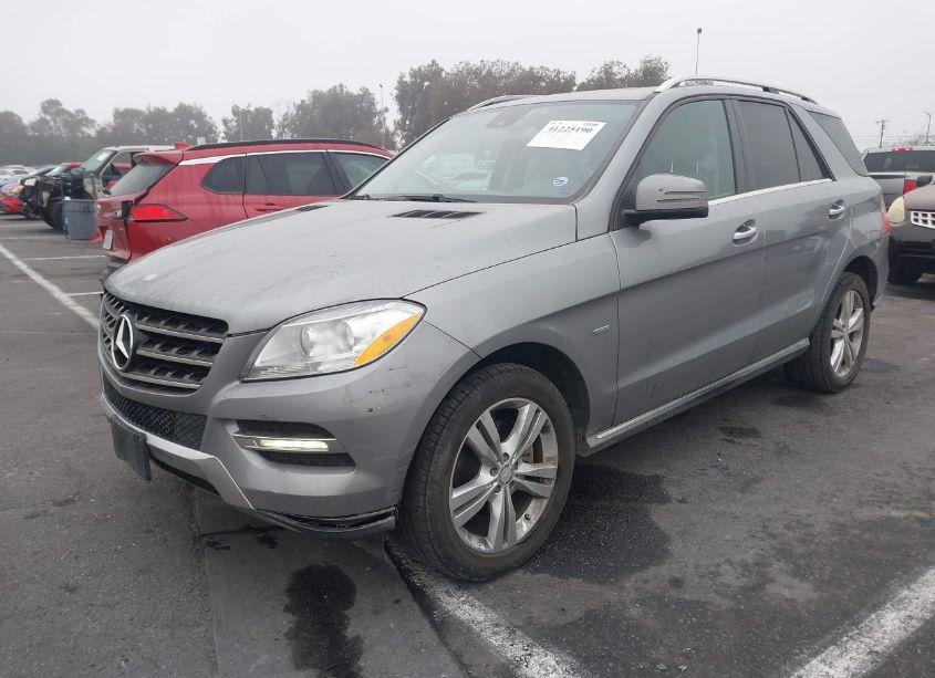 Photo 2 of 2012 Mercedes-benz Ml 350 BLUETEC 4MATIC (VIN 4JGDA2EB9CA041502)