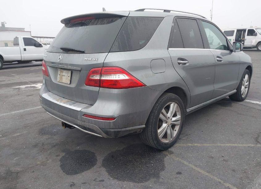 Photo 4 of 2012 Mercedes-benz Ml 350 BLUETEC 4MATIC (VIN 4JGDA2EB9CA041502)