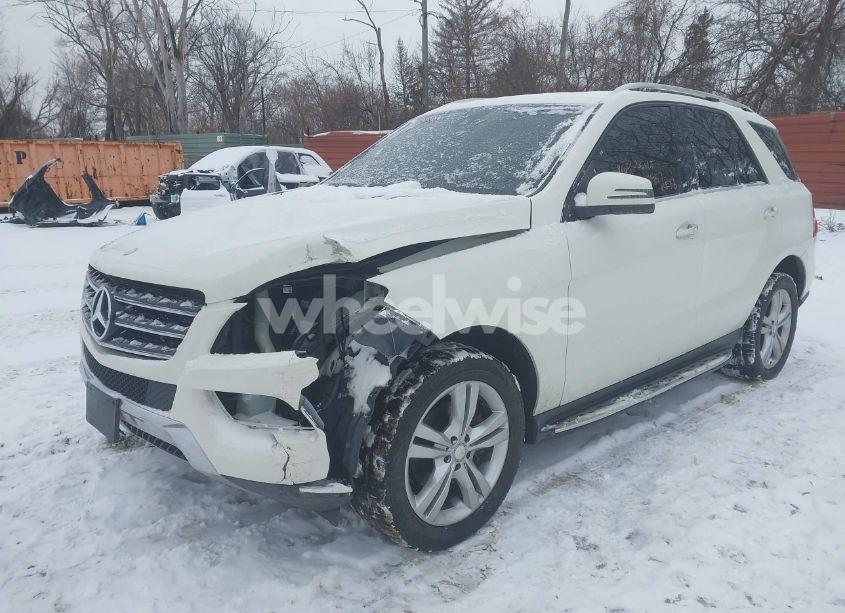 Photo 2 of 2013 Mercedes-benz Ml 350 BLUETEC 4MATIC (VIN 4JGDA2EB9DA160460)