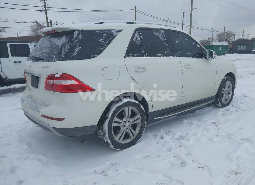 Photo 4 of 2013 Mercedes-benz Ml 350 BLUETEC 4MATIC (VIN 4JGDA2EB9DA160460)