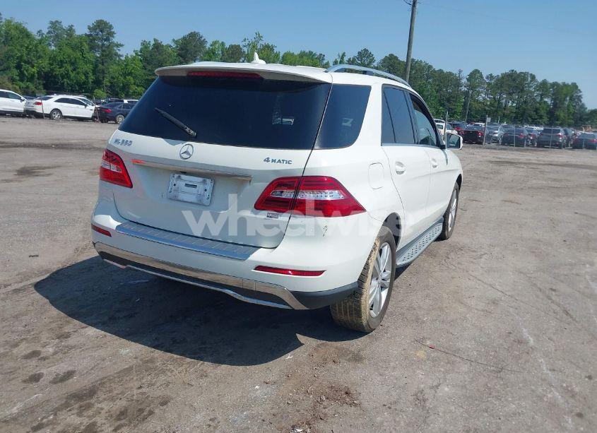 Photo 4 of 2013 Mercedes-benz Ml 350 4MATIC (VIN 4JGDA5HB0DA108177)