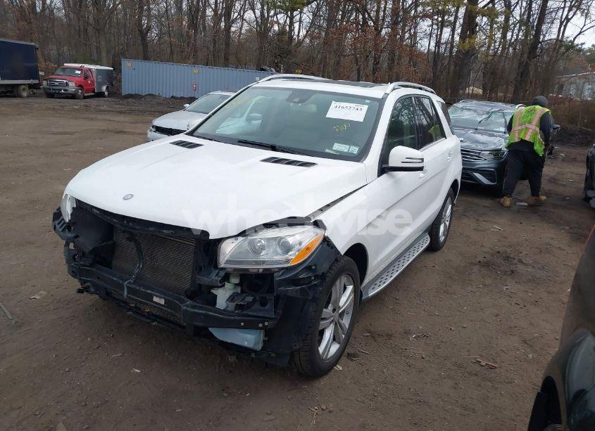 Photo 2 of 2014 Mercedes-benz Ml 350 4MATIC (VIN 4JGDA5HB0EA395974)