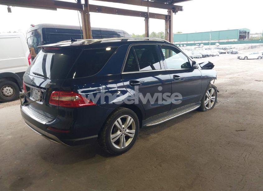 Photo 4 of 2014 Mercedes-benz Ml 350 4MATIC (VIN 4JGDA5HB0EA399894)