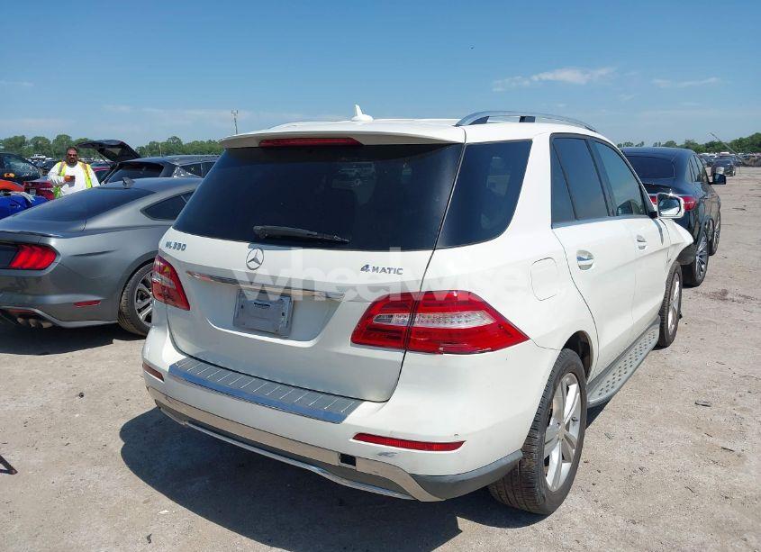 Photo 4 of 2012 Mercedes-benz Ml 350 4MATIC (VIN 4JGDA5HB1CA007860)