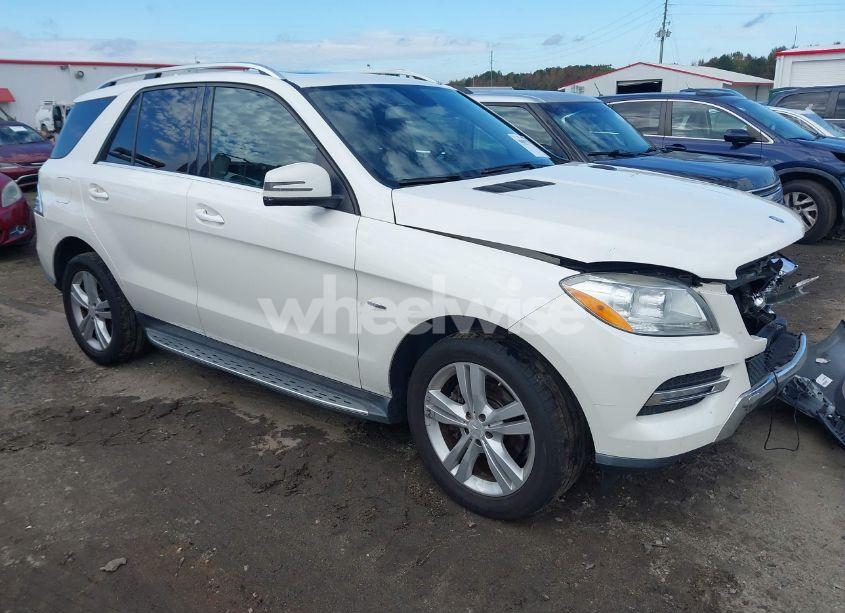 2012 Mercedes-benz Ml 350 4MATIC (VIN 4JGDA5HB1CA032290) main photo