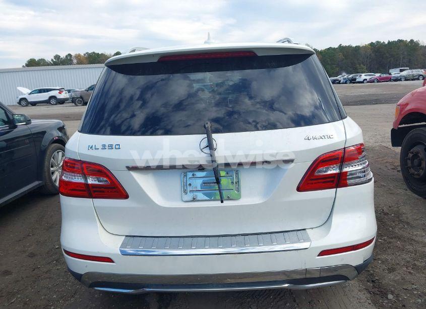 Photo 16 of 2012 Mercedes-benz Ml 350 4MATIC (VIN 4JGDA5HB1CA032290)