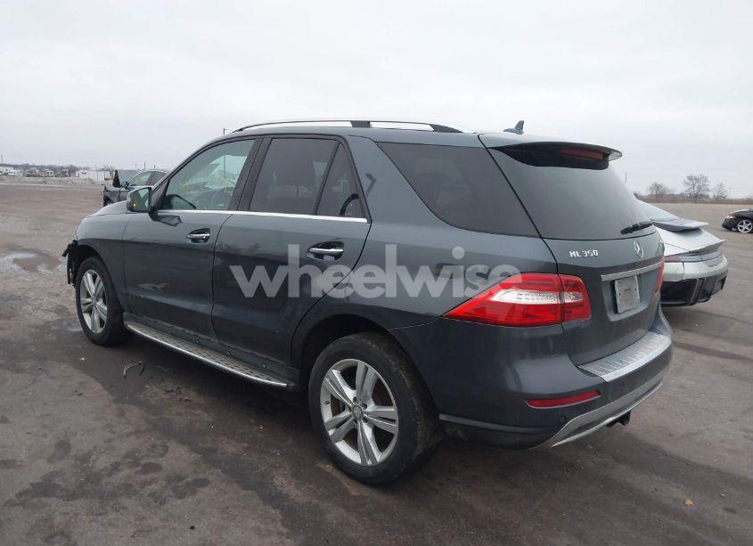 Photo 3 of 2013 Mercedes-benz Ml 350 4MATIC (VIN 4JGDA5HB1DA250182)
