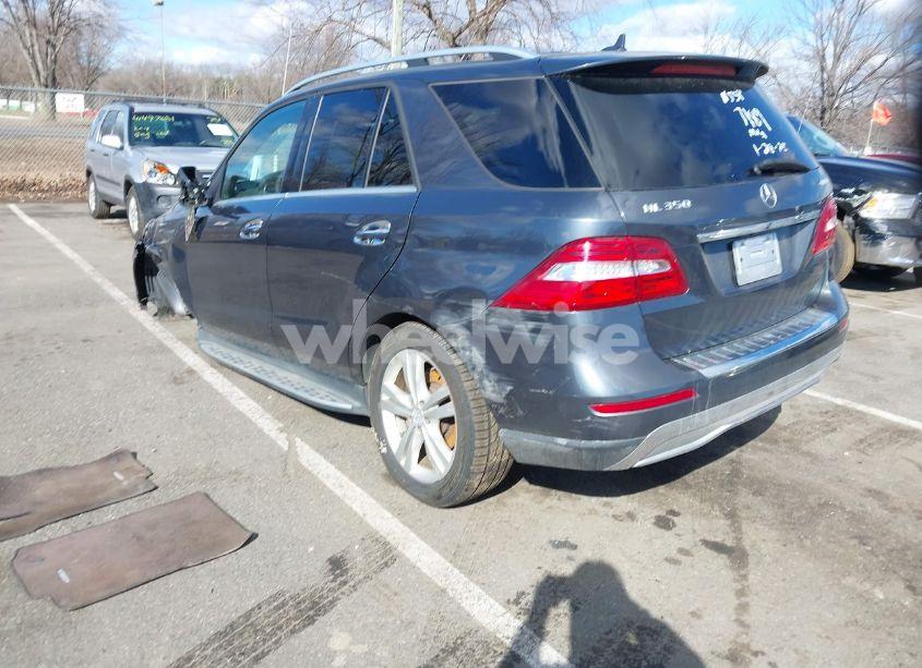 Photo 3 of 2013 Mercedes-benz Ml 350 4MATIC (VIN 4JGDA5HB1DA267189)