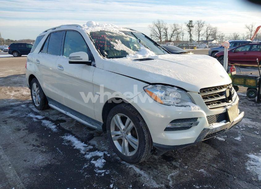 2012 Mercedes-benz Ml 350 4MATIC (VIN 4JGDA5HB2CA011030) main photo