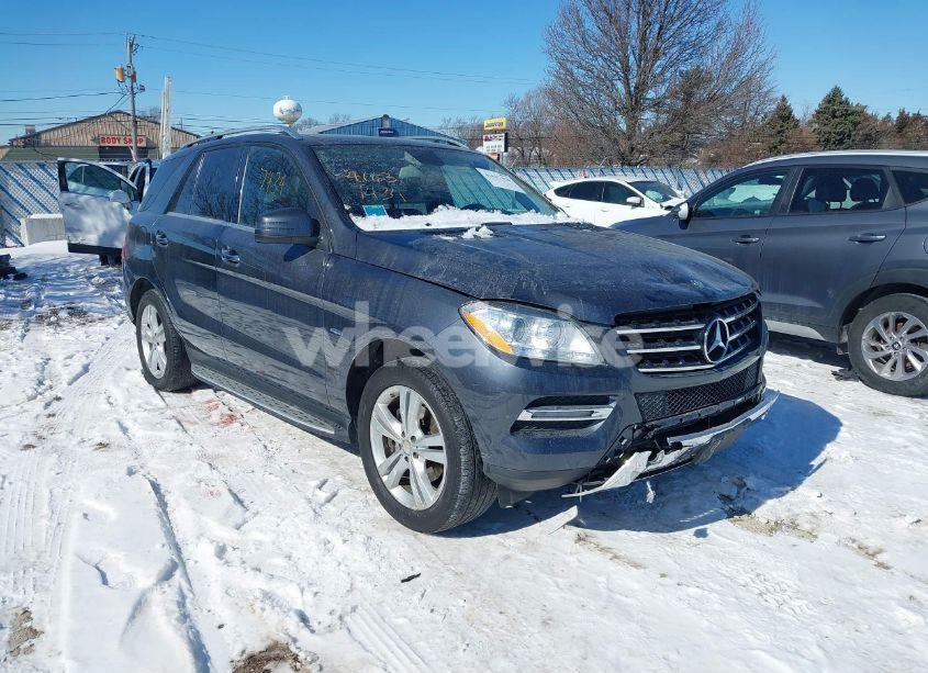 2012 Mercedes-benz Ml 350 4MATIC (VIN 4JGDA5HB2CA045369) main photo