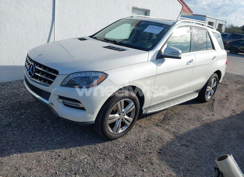 Photo 2 of 2013 Mercedes-benz Ml 350 4MATIC (VIN 4JGDA5HB2DA104390)