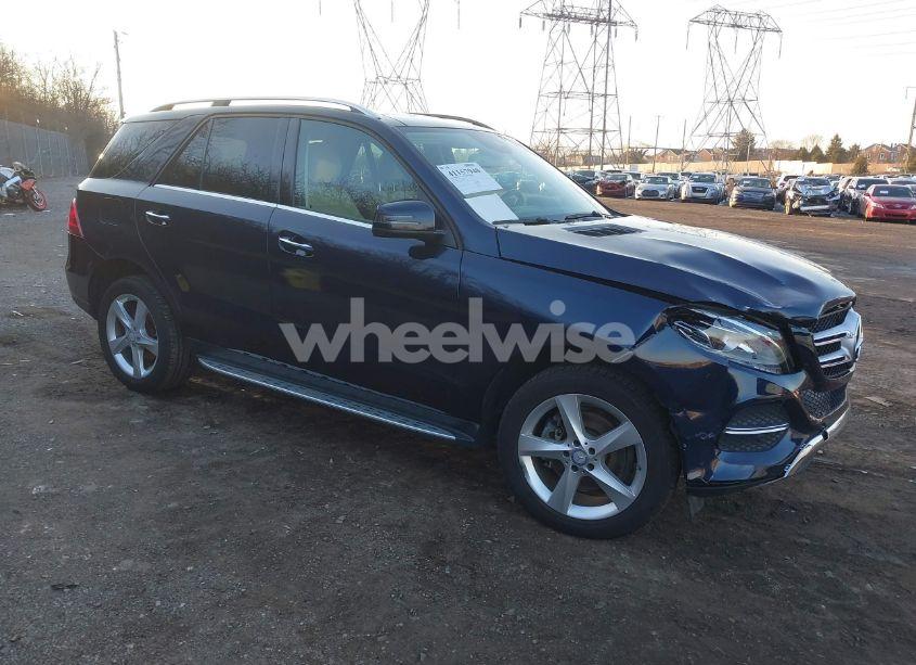 2016 Mercedes-benz Gle 350 4MATIC (VIN 4JGDA5HB2GA779385) main photo