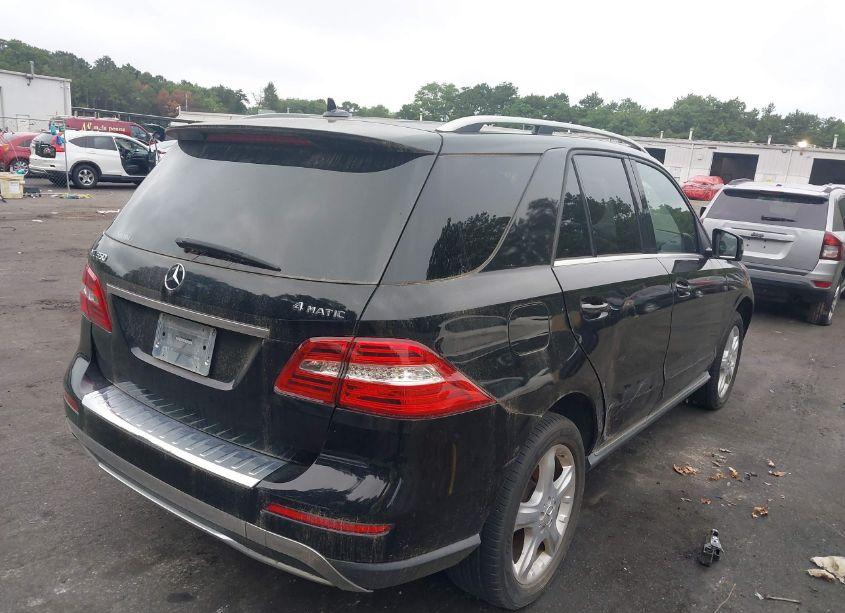 Photo 4 of 2012 Mercedes-benz Ml 350 4MATIC (VIN 4JGDA5HB3CA029102)