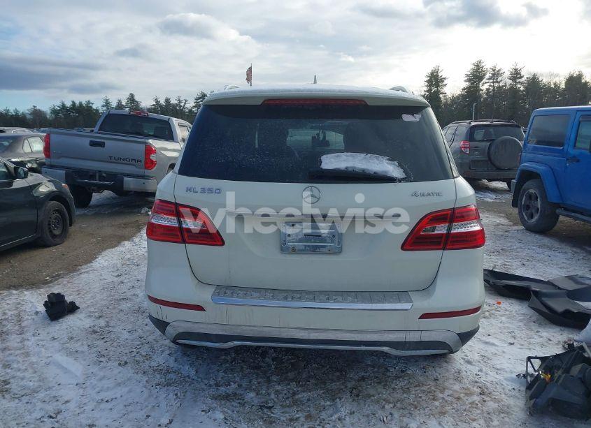 Photo 17 of 2012 Mercedes-benz Ml 350 4MATIC (VIN 4JGDA5HB3CA093866)