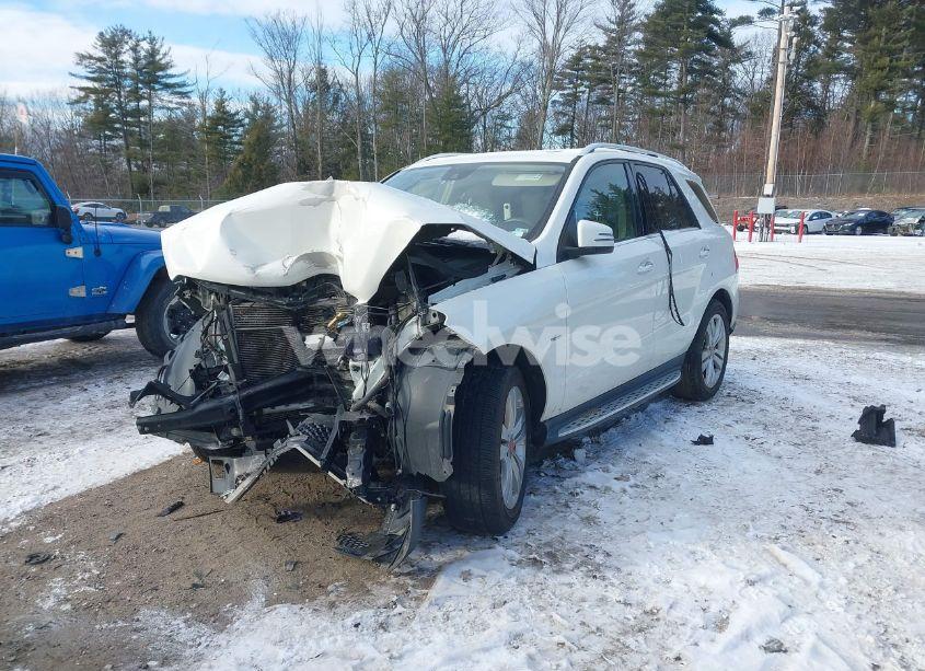 Photo 2 of 2012 Mercedes-benz Ml 350 4MATIC (VIN 4JGDA5HB3CA093866)