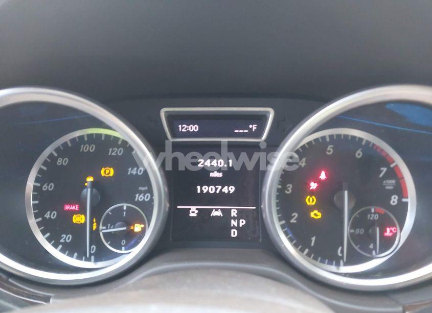 Photo 7 of 2012 Mercedes-benz Ml 350 4MATIC (VIN 4JGDA5HB3CA093866)