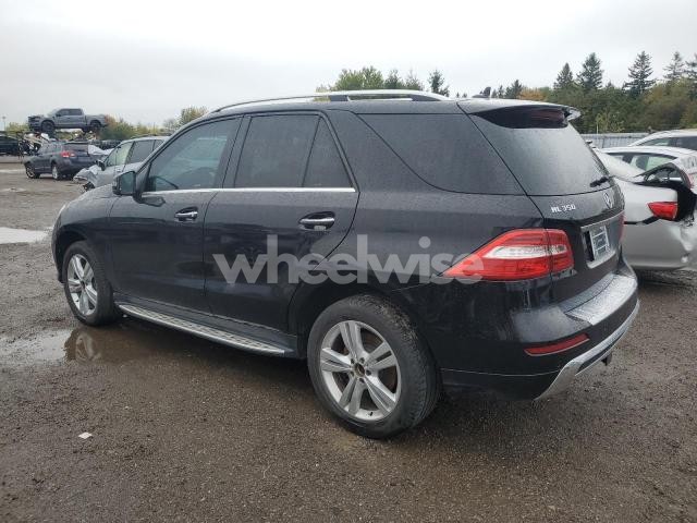 Photo 2 of 2013 MERCEDES-BENZ ML 350 4MATIC (VIN 4JGDA5HB3DA172813)