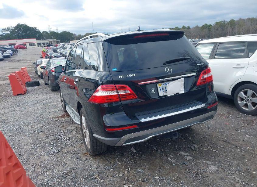 Photo 3 of 2013 Mercedes-benz Ml 350 4MATIC (VIN 4JGDA5HB3DA180880)