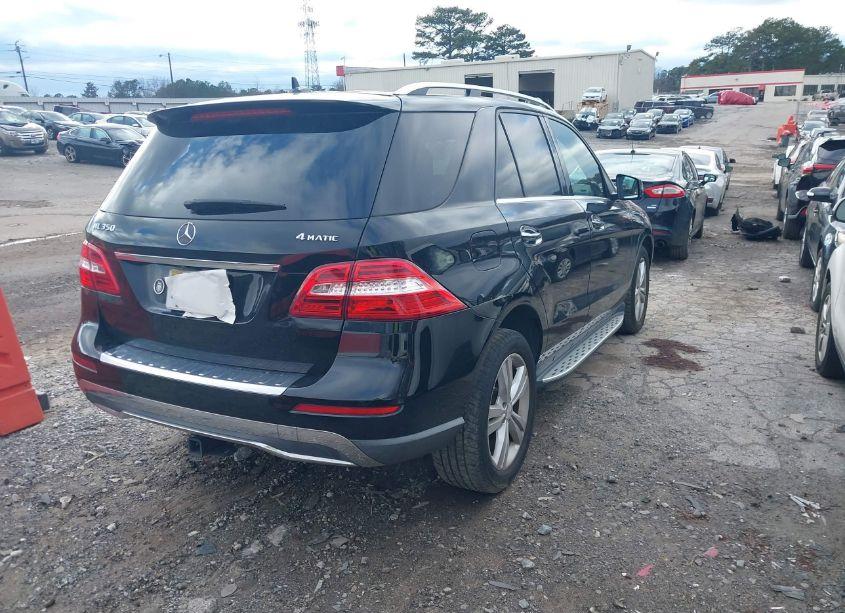 Photo 4 of 2013 Mercedes-benz Ml 350 4MATIC (VIN 4JGDA5HB3DA180880)