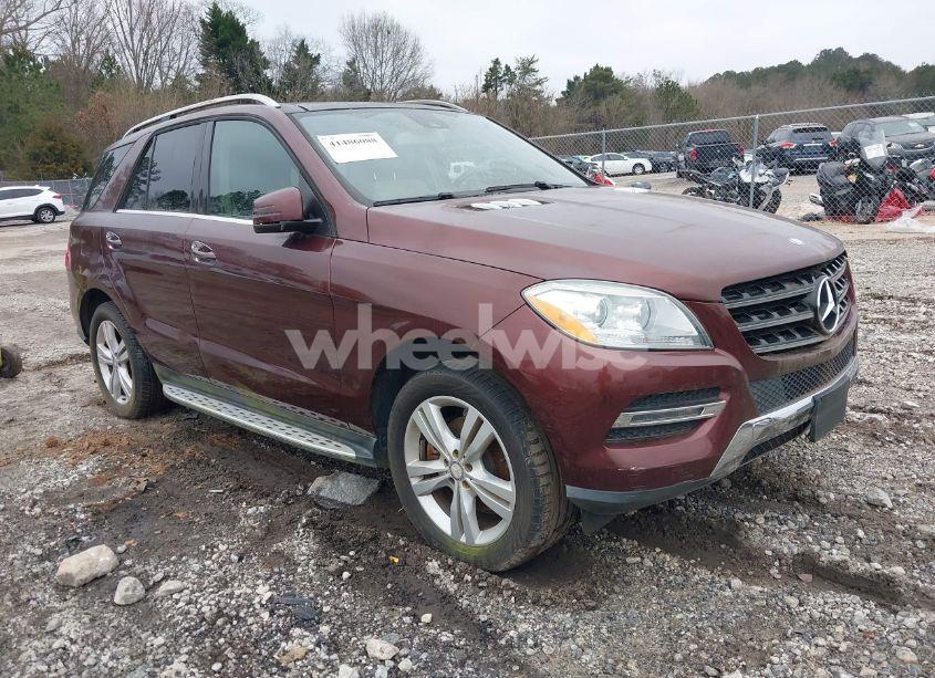 2013 Mercedes-benz Ml 350 4MATIC (VIN 4JGDA5HB3DA230631) main photo