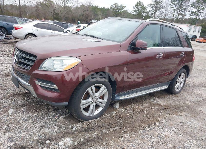 Photo 2 of 2013 Mercedes-benz Ml 350 4MATIC (VIN 4JGDA5HB3DA230631)