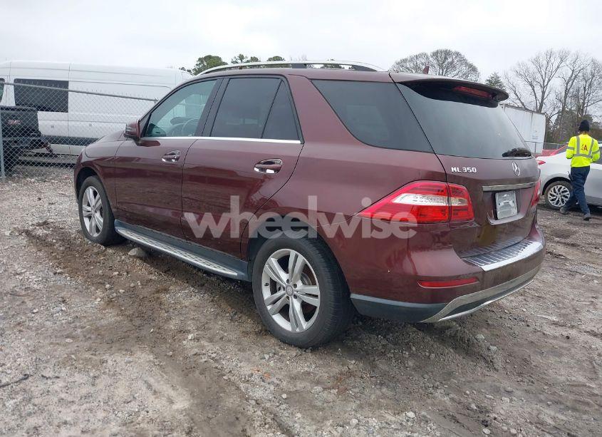 Photo 3 of 2013 Mercedes-benz Ml 350 4MATIC (VIN 4JGDA5HB3DA230631)