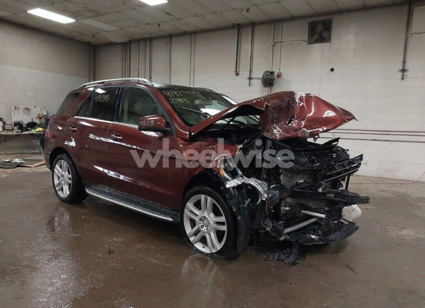 2014 Mercedes-benz Ml 350 4MATIC (VIN 4JGDA5HB3EA398285) main photo