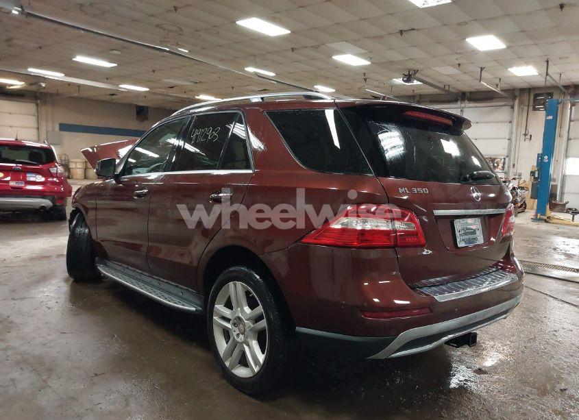 Photo 3 of 2014 Mercedes-benz Ml 350 4MATIC (VIN 4JGDA5HB3EA398285)